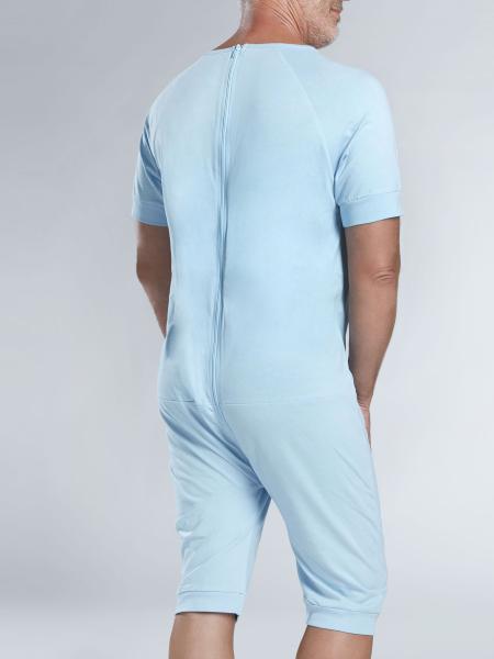 grenouillère courte ciel homme dos