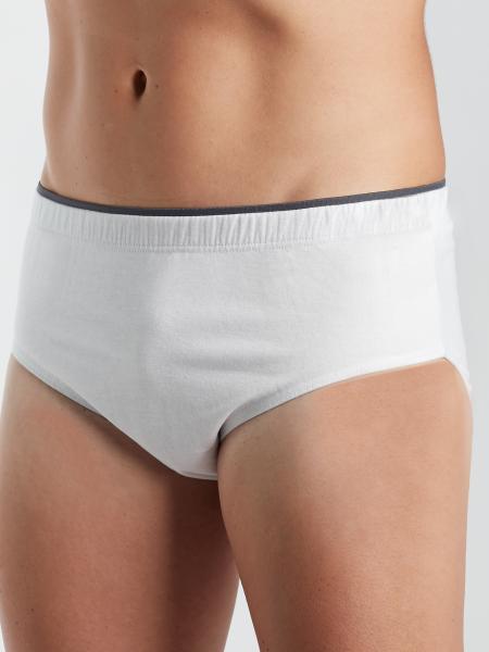 slip blanc homme 