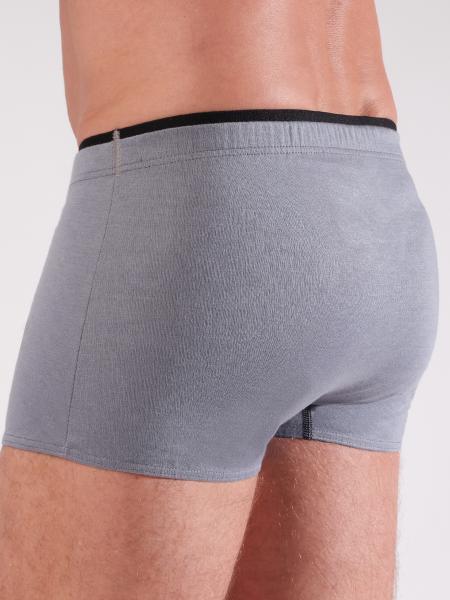 boxer homme gris de dos