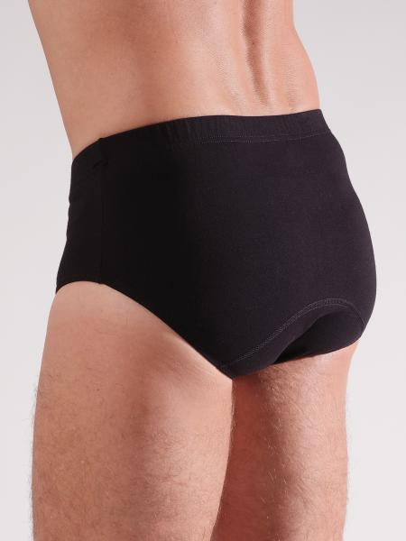 slip noir de dos