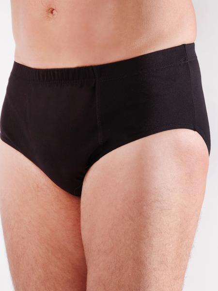 slip noir de trois quart