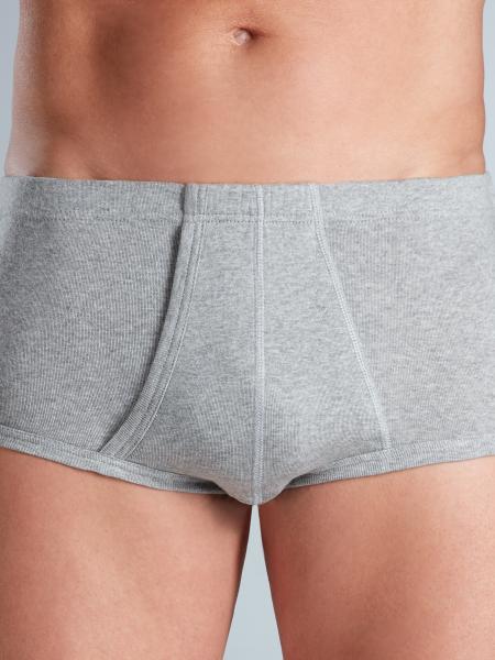 Slip ouvert homme gris