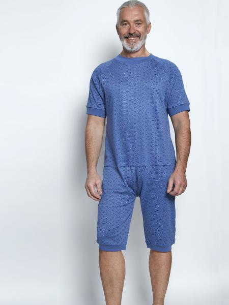 grenouillère adulte incontinence bleu