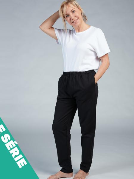 pantalon de confort femme noir