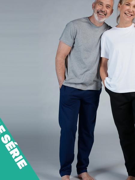 pantalon de confort homme marine
