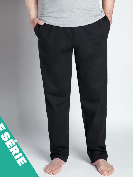 pantalon de confort homme noir