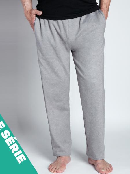 pantalon de confort homme gris